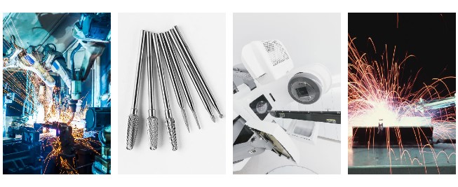 Tungsten welding electrodes dental tools x-ray shielding applications